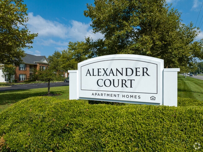 Monument Sign - Alexander Court