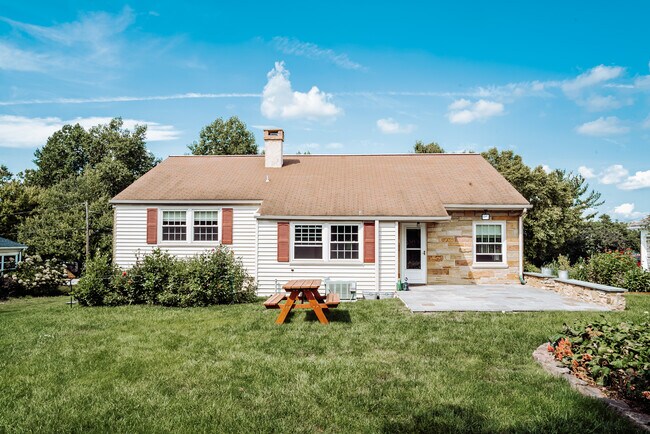 back yard - 124 E Conestoga St