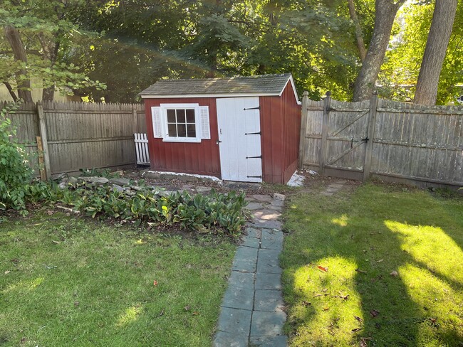 Garden shed for yard tools. Call Peter today at 508-613-5052. - 5 McFarlin Rd