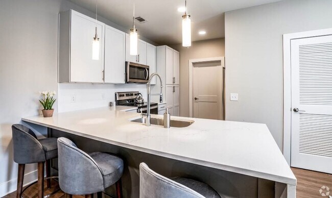 Cocina - Clear Creek Springdale Apartments