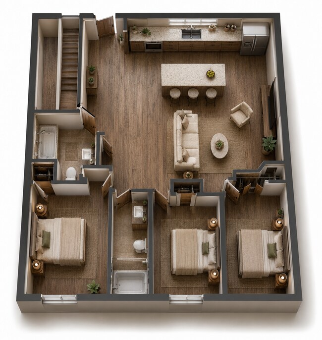 Foto del edificio - 1 bedroom, 1 bath apartment home in Othello