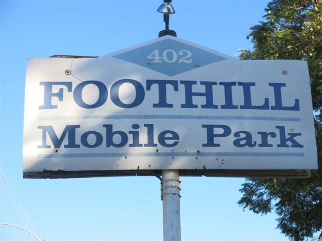  - Foothill Mobile Home Park