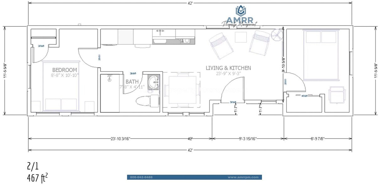 Foto del edificio - New Beginnings Start At AMRR: 2 BDR Tiny home in East Lubbock!