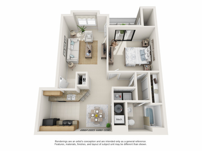 1 habitación 695 ft² - Monroeville Apartments at Belmont Ridge