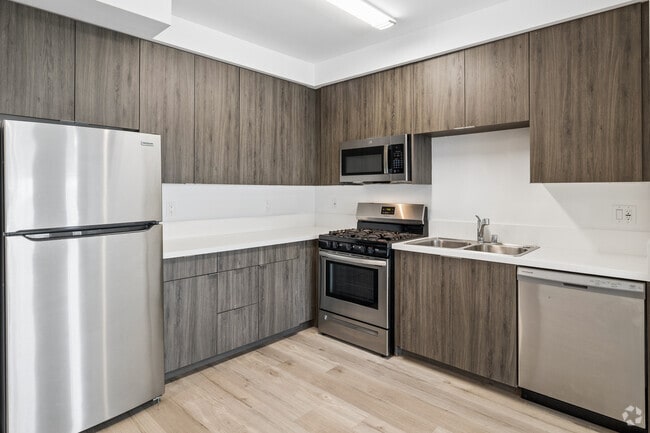 2 habitaciones, 2 baños - 1223 pies cuadrados - Cocina - 3057 West Pico Apartments