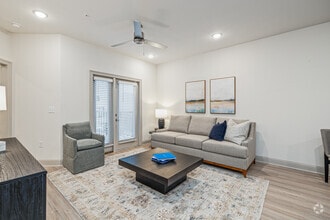 The Chenille: 1BR, 1BA- Living Room - The Waters at Crestview