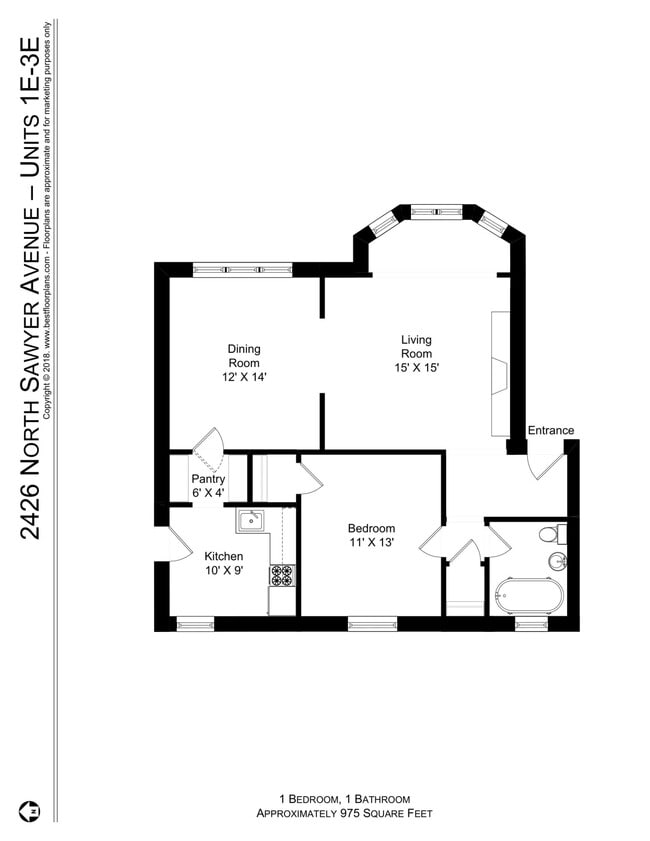 Building Photo - 2434 N Sawyer Ave