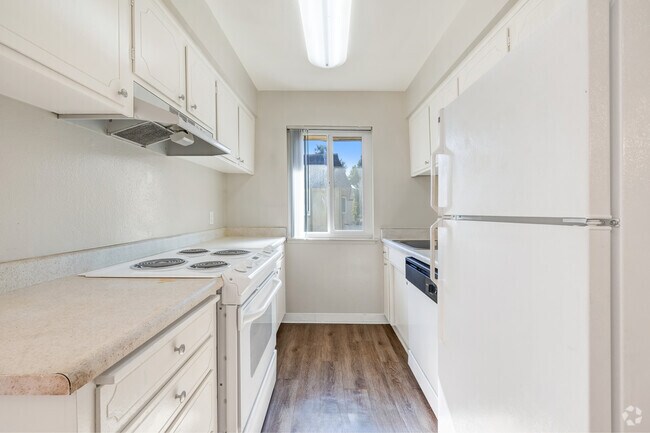 Vista de la cocina. - Inglewood Oaks Apartments