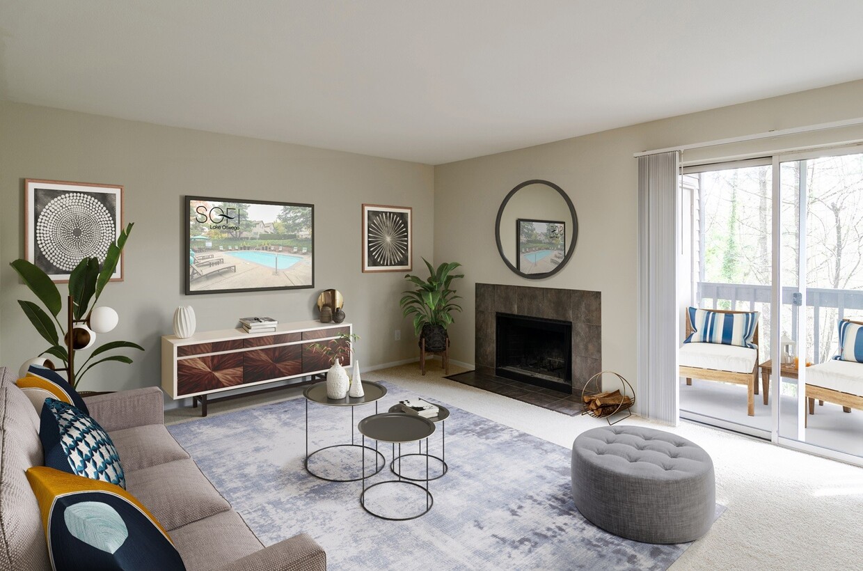 Haven Lake Oswego | Living Room - Haven Lake Oswego