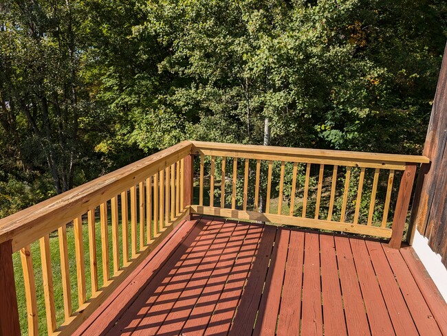 Side deck off of main floor living room - 37 Sangamon Rd