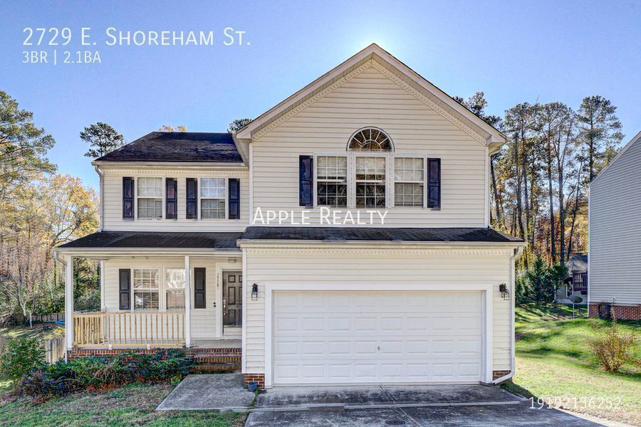 3 BR 2.5 bath single family home in Durham... House Rental in Durham