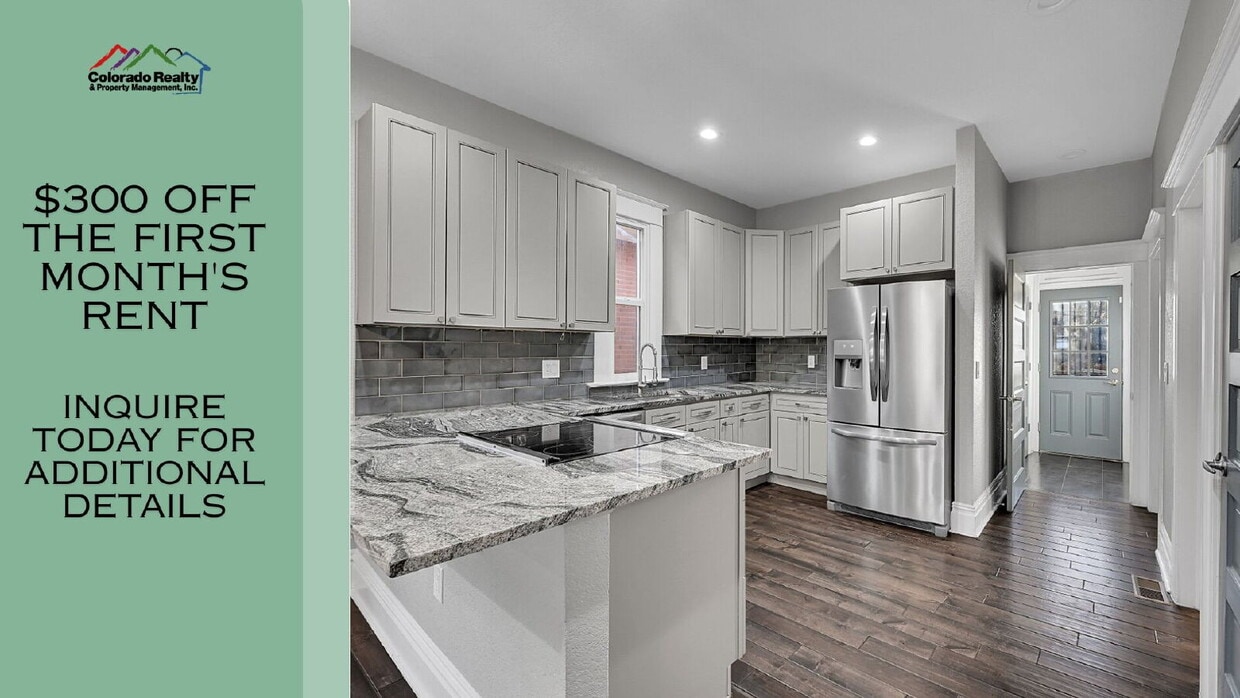 $3,140.95, $300 off the first month's rent, 4 Beds - 2 Bath, Single Family Home in Denver with Wa... - $3,140.95, $300 off the first month's rent, 4 Beds - 2 Bath, Single Family Home in Denver with Wa...