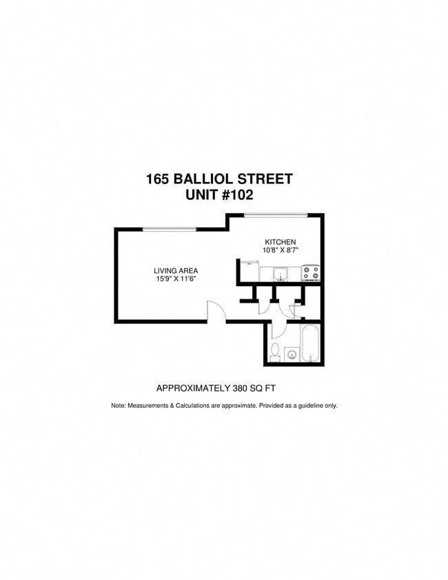 Floorplan - 165 Balliol