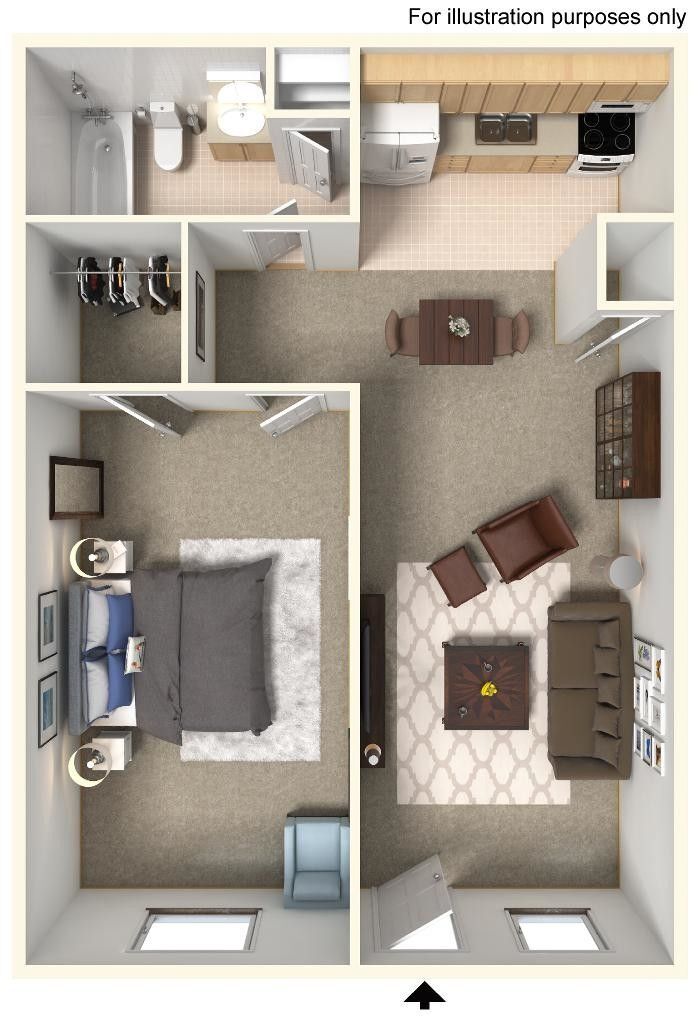 The Vue @ 214 Apartments – 1 Bed 1 Bath