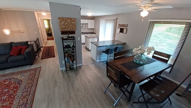 Open Kitchen and Dining Area - 2717 McKenna Blvd