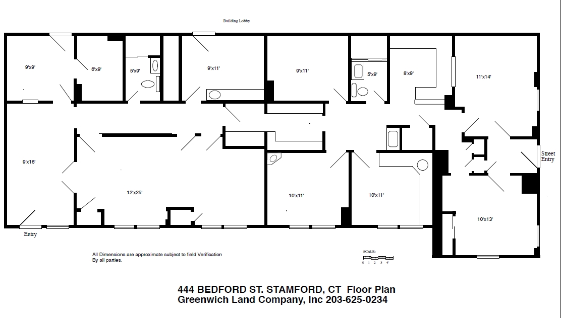 La planta baja - Plano de planta - Bedford Towers Condominium