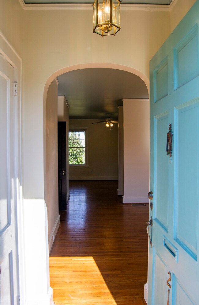 Abundant natural light, hardwoods, and ceiling fans throughout the entire house - 2101 Chambwood Dr