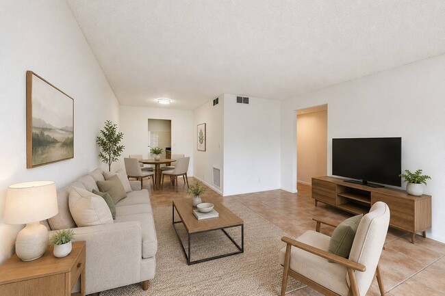 Living Area - Lakeside Condominiums