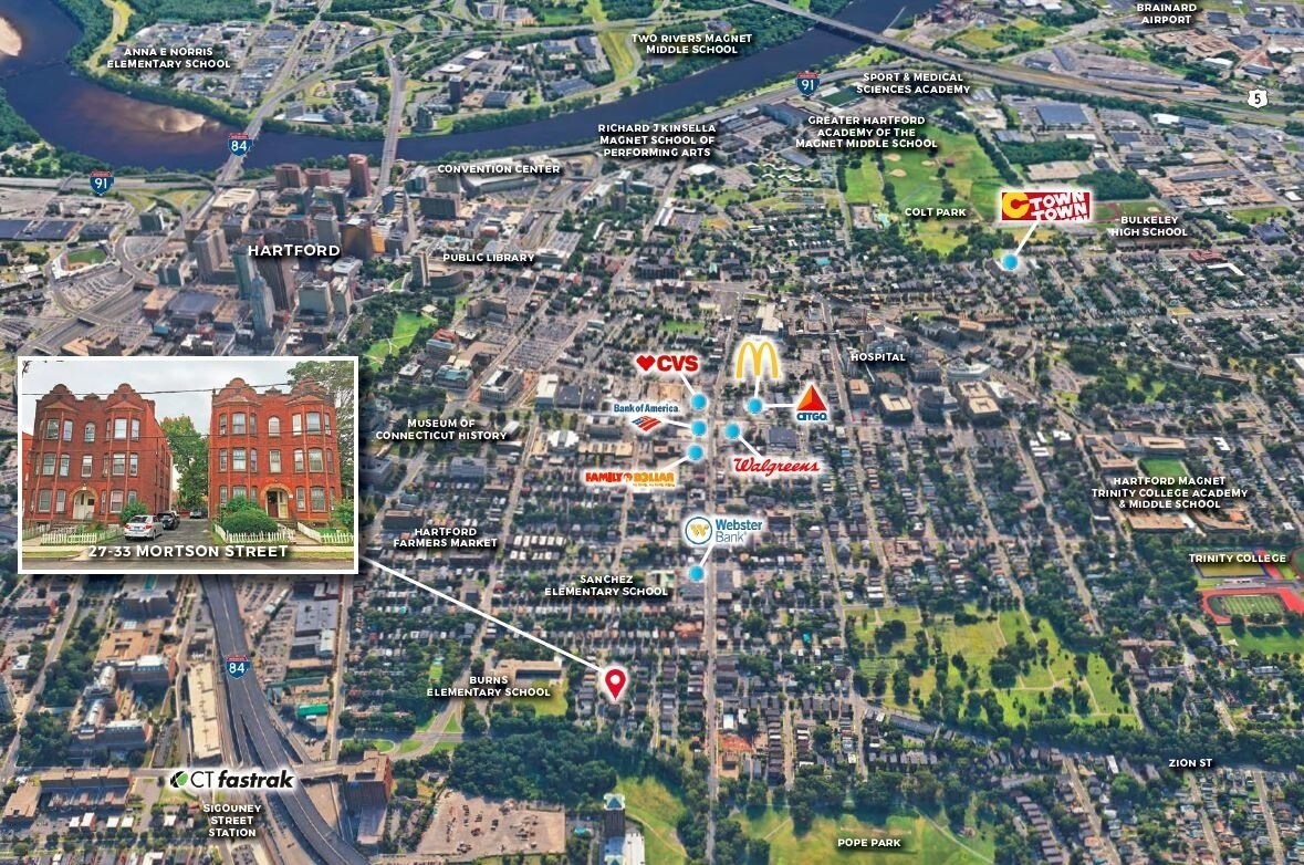 Aerial Photo - 27-29 Mortson St