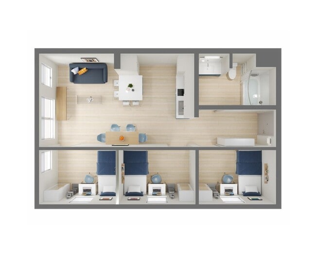 Interior Photo - Panoramic Northside