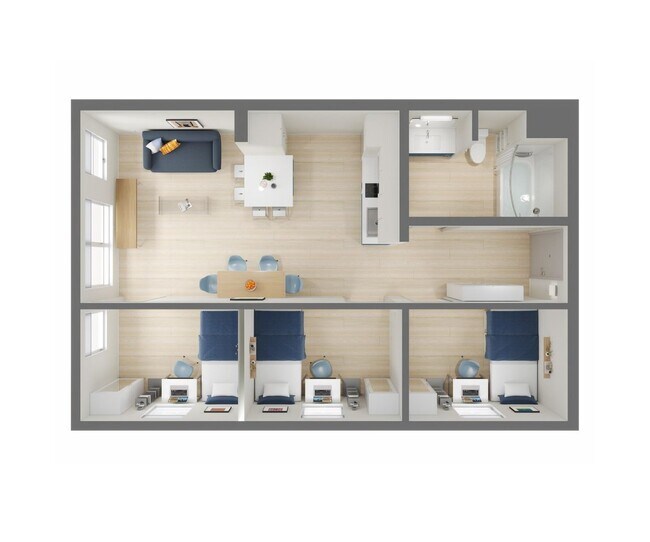 Interior Photo - Panoramic Northside