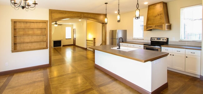 Kitchen and Living Room - 3432 S Forrester St