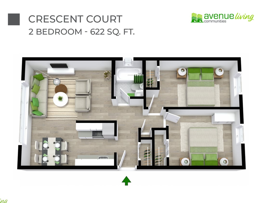 Floorplan - Crescent Court