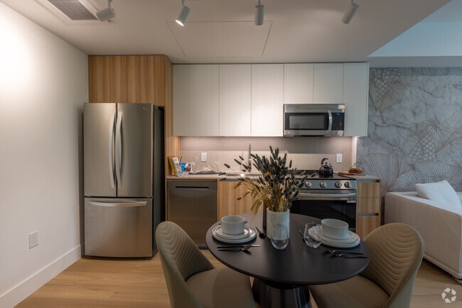 Estudio - 1BA - 555SF - Cocina - Residences at Nomi