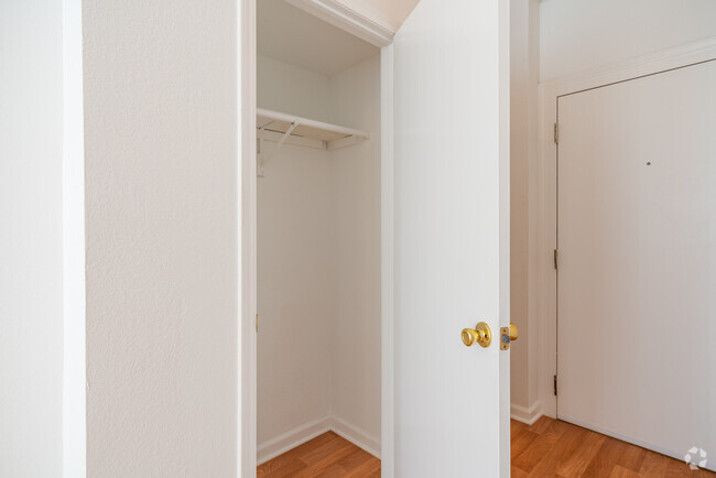 1 Bedroom Entry Closet - 1030 Post Street Apartments