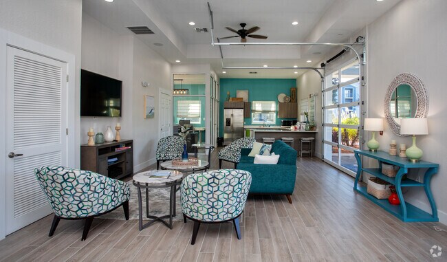Salón social - Eden's Edge Apartments