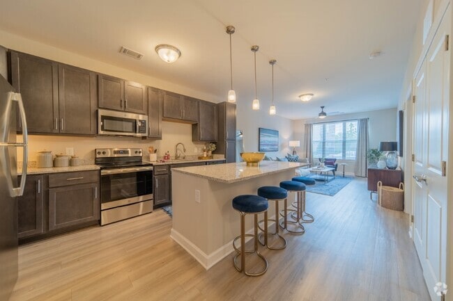 Enjoy 9 ft. ceilings in your apartment home - Belvedere at Berewick