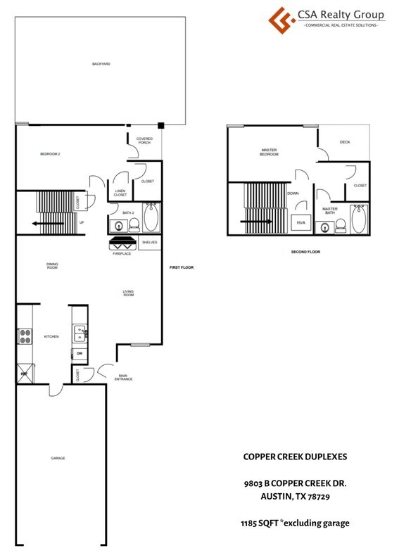 Floorplan - Copper Creek Duplexes