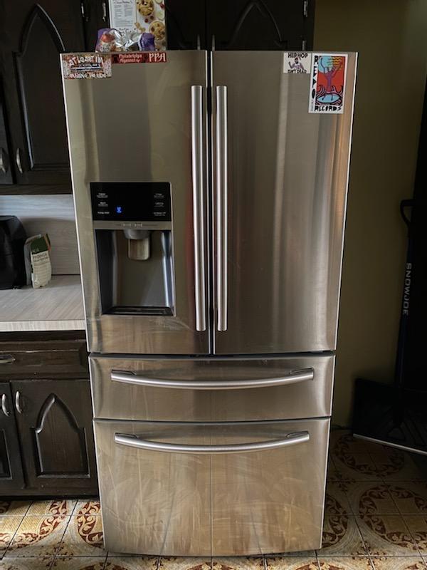 Fridge and counter area - 1815 Wolf Street