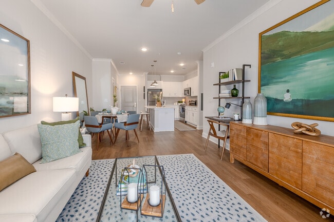 2BR, 2BA - 1,124SF - Living Area - The One at Hope Mills