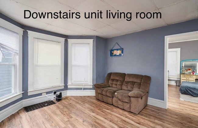 large living room, bay window - 52 Corson Ave