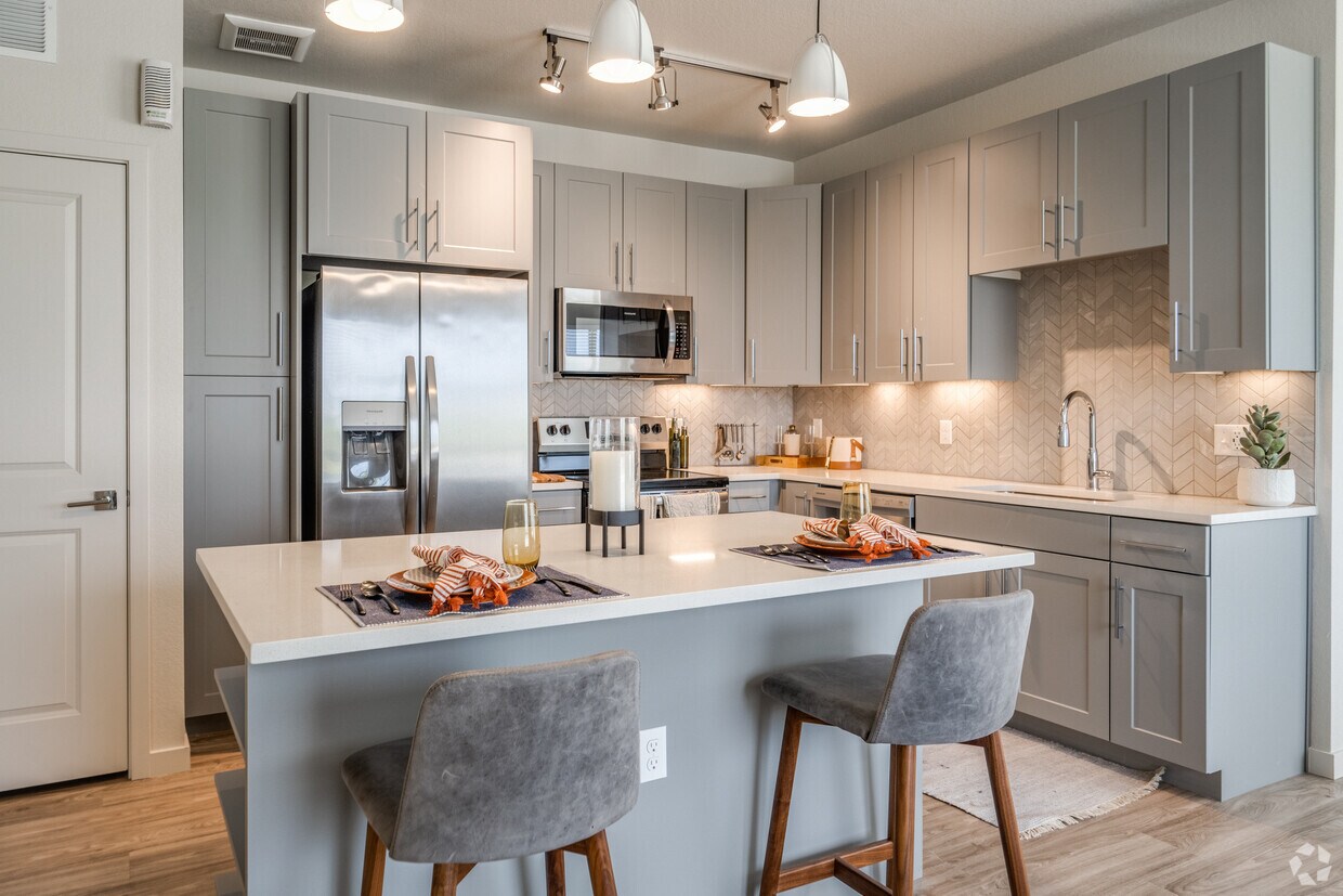 Hangar 61 at Pena Station Apartments in Denver, CO