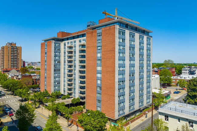 View From Franklin Street - The Berkshire Apartments