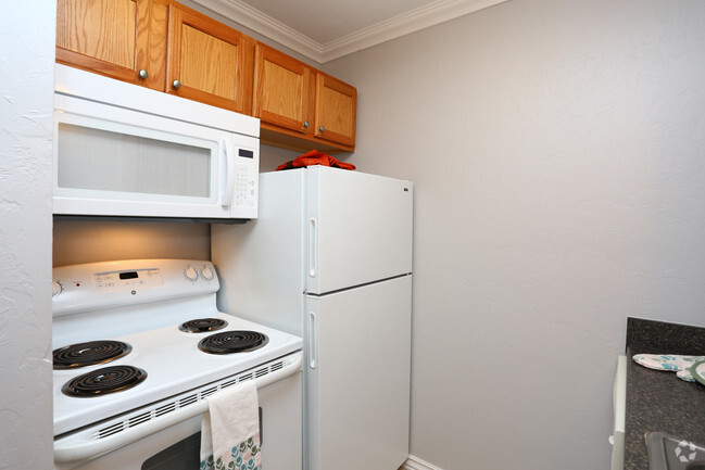 1HAB, 1BA - 496 ft² - Cocina - Copper Ridge Apartments