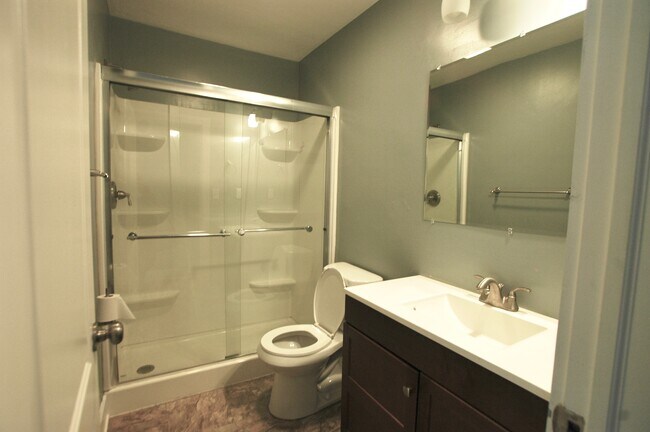 newly remodeled bathroom - 108 King St