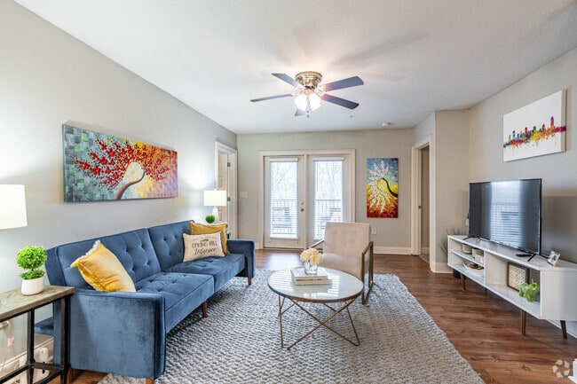 3BR, 2BA - 1581SF - Living Room - The Grand Reserve at Spring Hill