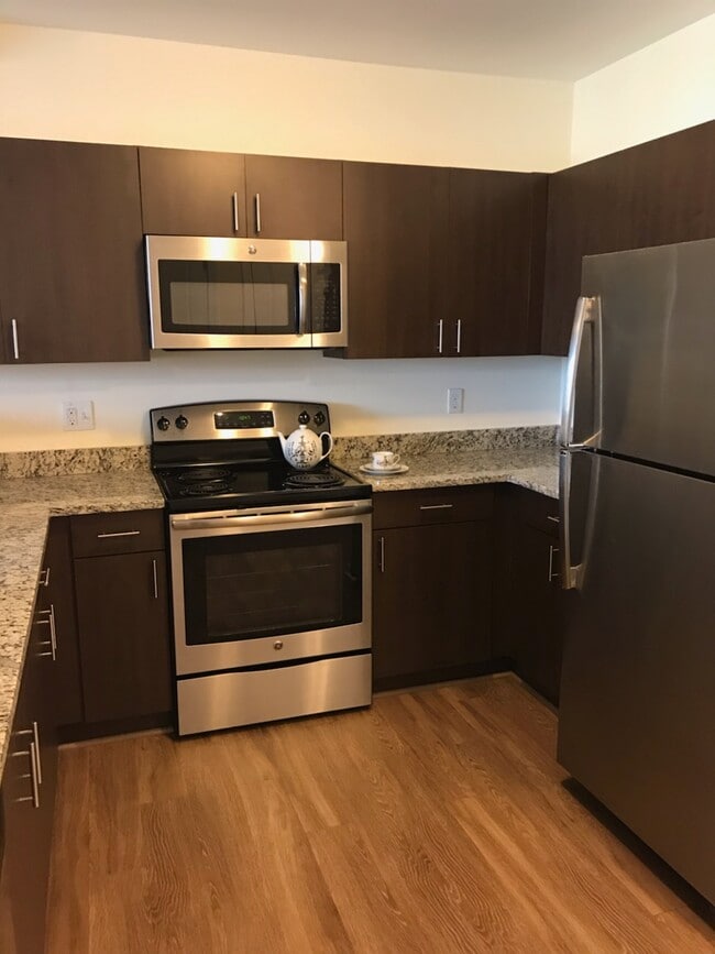 Stainless Steel Appliances - Flats at 520