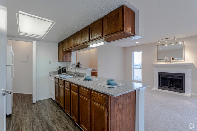 1BR,1BA - 888SF A5 - KITCHEN - The Arts at Broadway Commons