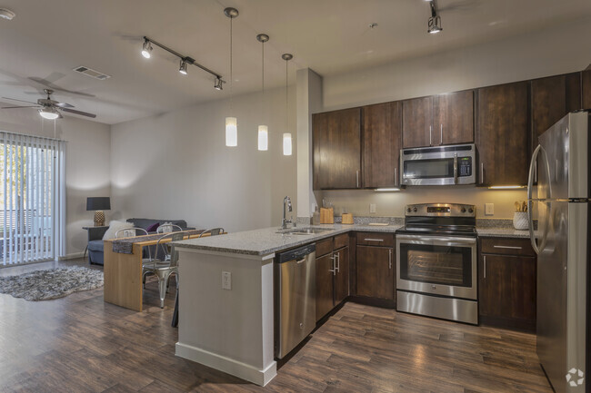 1HAB, 1BA - 733 ft² A5 - Cocina - The District at Cypress Waters - Scotch Creek