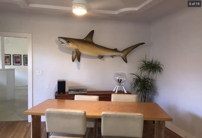 Dining room easily fits 80" table and a sideboard - 1337 S Cloverdale Ave