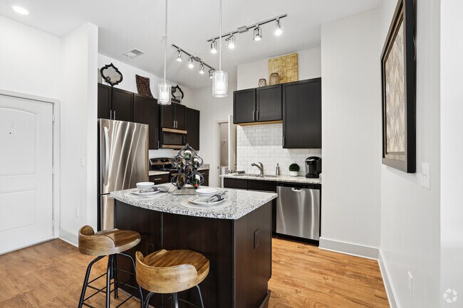 B1 SR 2BR, 2BA - 1,150SF - Cocina - 3343 Memorial