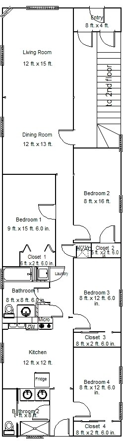 Foto del edificio - HUGE Condo Quality 4bed/2bath in Hot Wicker Park! Central Air! In-Unit Laundry! Deck! FREE Internet!