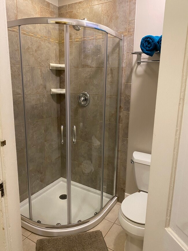 Walk-in Tiled Shower - 10 E Church St
