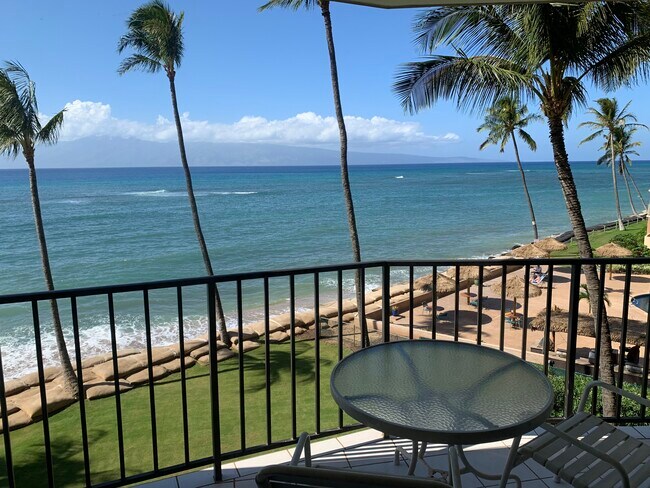 View from Lanai - 4327 Lower Honoapiilani Rd