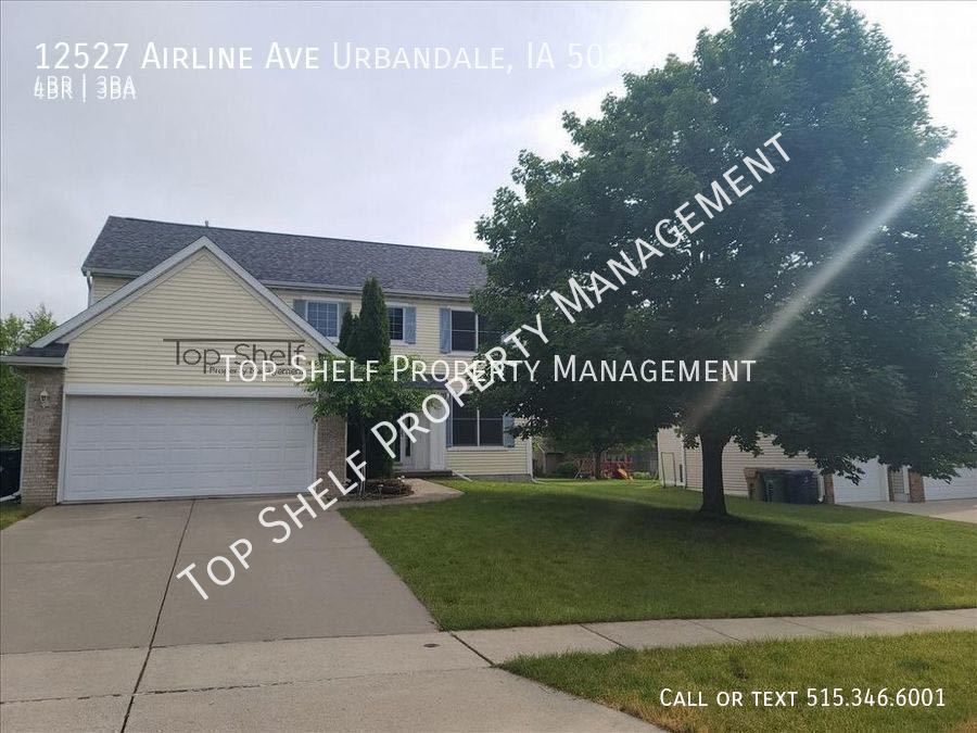 12527 Airline Ave, Urbandale, IA 50322 House Rental in Urbandale, IA