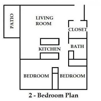 2BR/1BA - NBC Village